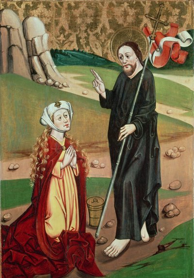 Christ Appears to Mary Magdalene by Master of Janosret